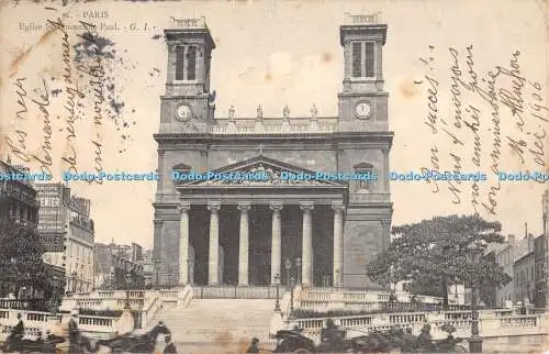 R476894 Paris Eglise St Vincent de Paul G I