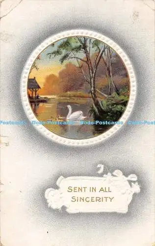 R473610 Sent In All Sincerity B B Series No 338 1911