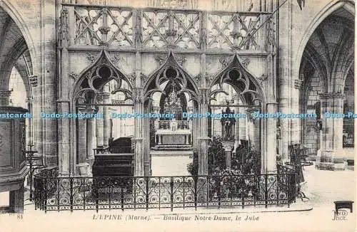 R476982 L Epine Marne Basilique Notre Dame le Jube ND Phot Neurdein et Cie