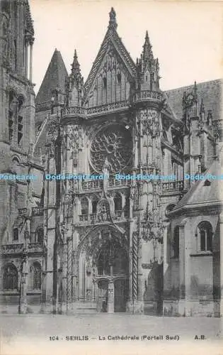 R473667 Senlis La Cathedrale Portail Sud Bouillon G Schamel