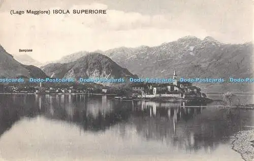 R479463 Lago Maggiore Isola Superiore Luigi Grisoni 1909