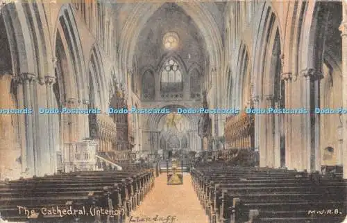 R477078 Llandaff The Cathedral Interior M J R B 1908