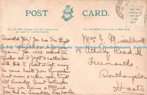 R473750 Weston Super Mare The Waterfall Grove Park F Hartmann