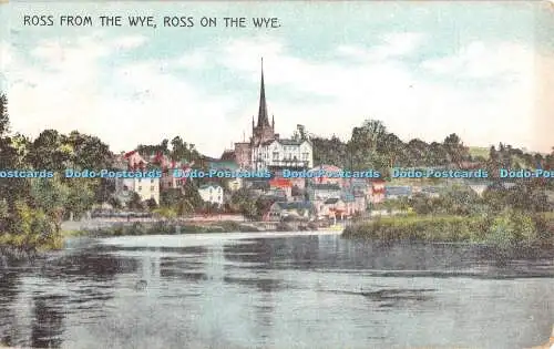 R477103 Ross vom Wye Ross auf dem Wye H G Bussel Ross auf Wye Serie 1922