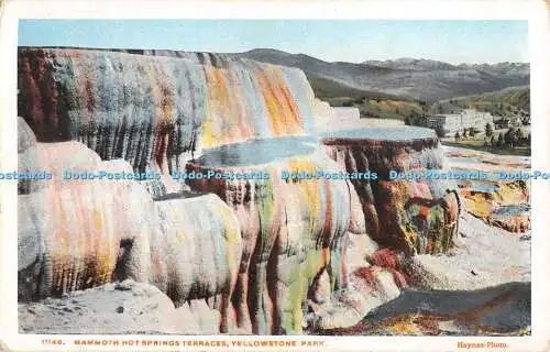 R479520 Yellowstone Park Mammoth Hot Springs Terrassen Haynes