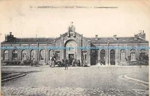 R477151 Albert Somme The Railway Station G Lelong Catala Freres