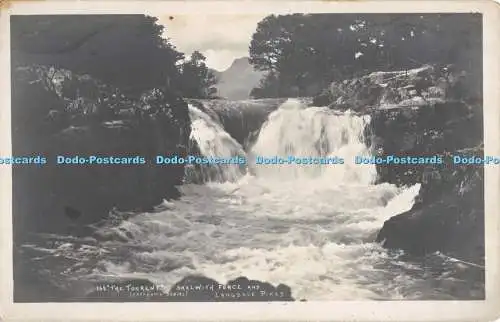 R470454 The Torrent Skelwith Force and Langdale Pikes G P Abraham