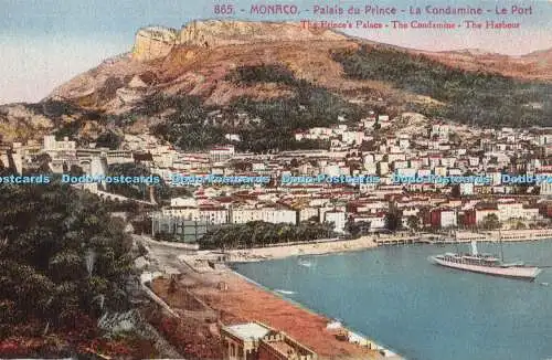 R477224 Monaco Der Fürstenpalast Die Condamine Der Hafen Giletta
