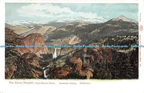 R470485 California Yosemite Valley Die Sierra Nevadas vom Glacier Point Goeggel