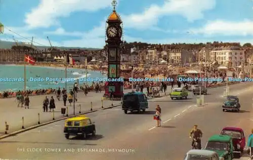 R479704 Weymouth The Clock Tower and Esplanade J Salmon 1971