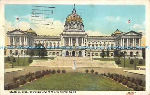 R470568 Pa Harrisburg State Capitol zeigt neue Schritte J B Hoffman C T American A