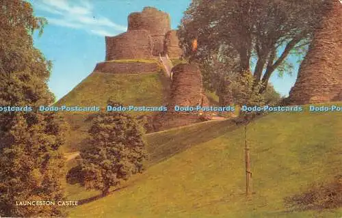 R479789 Launceston Castle J Salmon Postkarte