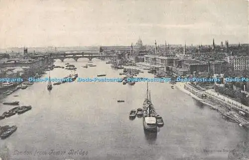 R474137 London aus Tower Bridge Valentine Serie