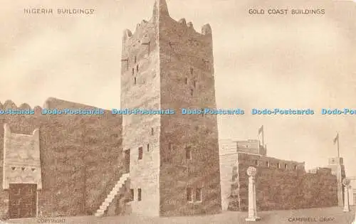 R479897 Nigeria Gebäude Gold Coast Gebäude Campbell Gray British Empire Exhi