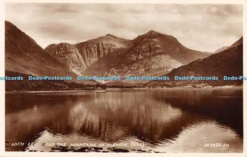 R474175 Loch Leven and the Mountains of Glencoe Valentine RP