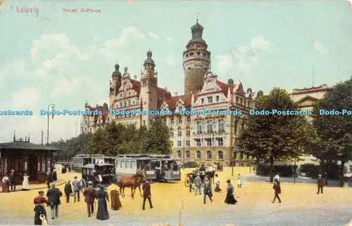 R479942 Leipzig Neues Rathaus G Friedrich Knackstedt und Nather