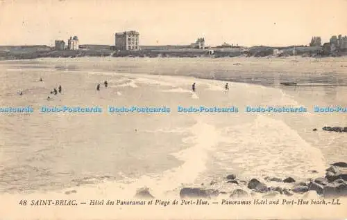 R479994 Saint Briac Hotel des Panoramas et Plage de Port Hue Levy Fils