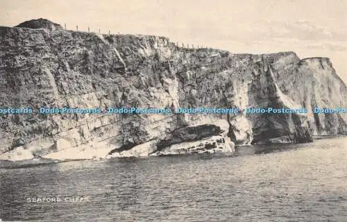 R474293 Seaford Cliffs Postkarte