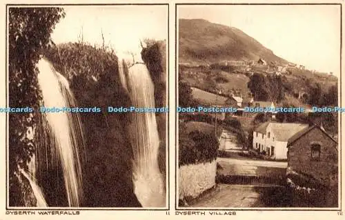 R470936 Dyserth Wasserfälle Dyserth Village Photochrom Multi View
