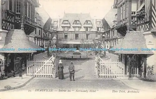 R470959 Deauville Entree du Normandy Hotel Theo Petit