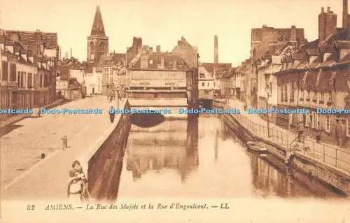 R474381 Amiens La Rue des Majots et la Rue d Engoulvent LL 52