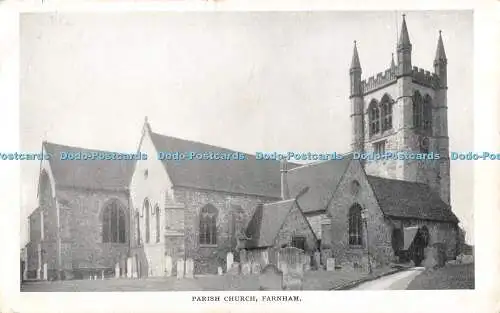 R470976 Farnham Parish Church 1912