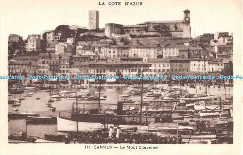 R474391 La Cote D Azur Cannes Le Mont Chevalier Munier