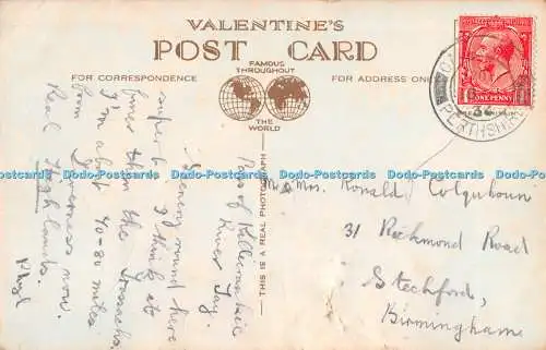 R470990 Soldier Leap Pass of Killiecrankie Valentine RP 1934