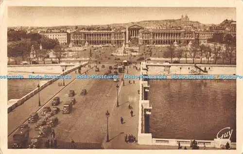 R474408 Paris et ses Merveilles Pont et Place de la Concorde Andre Leconte Guy