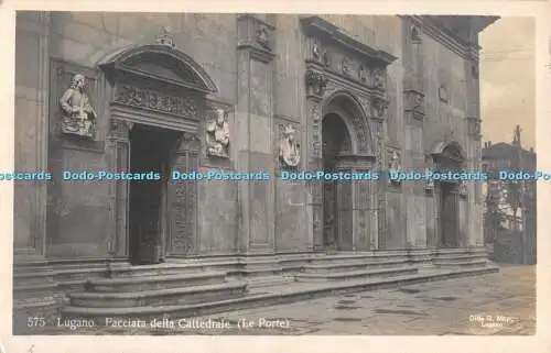 R474459 Lugano Facciata Della Cattedrale Le Porte Ditta G Mayr