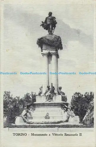 R474620 Torino Monumento a Vittorio Emanuele II A D T