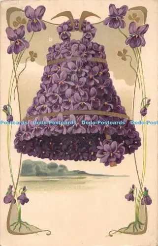 R474641 Blumenglocke Grußkarte Postkarte 1913