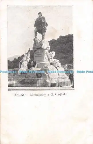 R471364 Torino Monumento a G Garibaldi