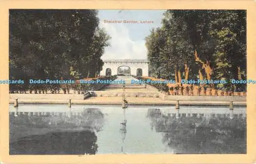 R480101 Lahore Shalamar Garten Postkarte