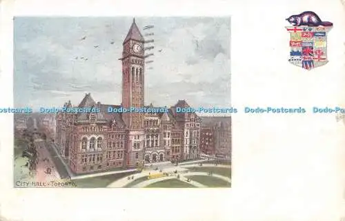 R480134 Toronto Rathaus Postkarte