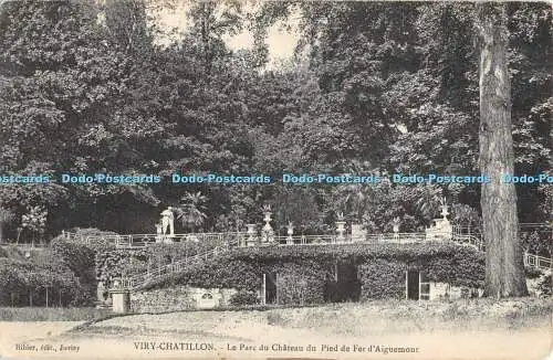 R480137 Viry Chatillon Le Parc du Chateau du Pied de Fer d Aiguemont Ribier