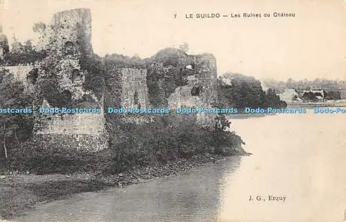 R480156 Le Guildo Les Ruines du Chateau J G Erquy Guyot