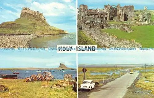 R480162 Holy Island The Tidal Road Lindisfarne Castle Photo Precision Colourmast