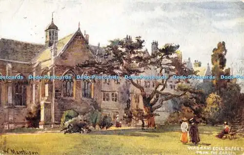 R480173 Wadham Coll Oxford Aus dem Garten betreten in Stationers Hall P R P C