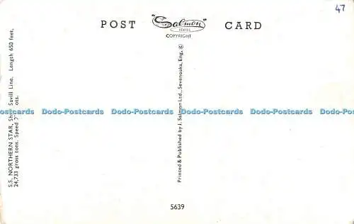 R480221 S S Northern Star Savill Line J Salmon