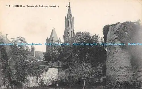 R480240 Senlis Ruines du Chateau Henri IV Bouillon G Schamel