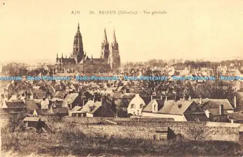 R480248 Bayeux Calvados Vue Generale A Dubosq Depose