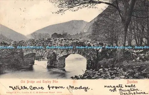 R480268 Buxton Old Bridge und Topley Pike Stengel