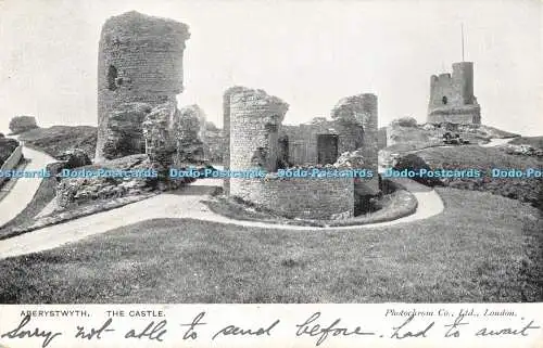 R480283 Aberystwyth The Castle Photochrom 1904