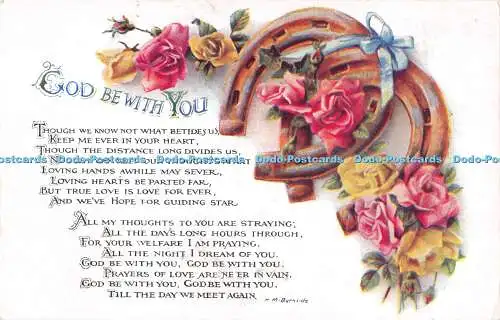 R480295 God Be With You W and K Series No 3783