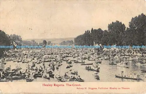 R480333 Henley Regatta The Crush Higgins 1905