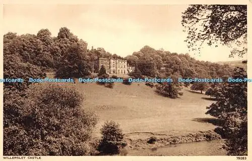 R480358 Willersley Castle Photochrom Postkarte