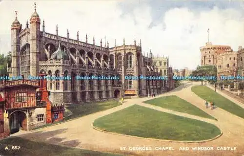 R480360 St Georges Chapel and Windsor Castle Valentine Art Farbe Brian Gerald