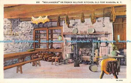 R480362 Boulangerie oder französische Militärküche Old Fort Niagara