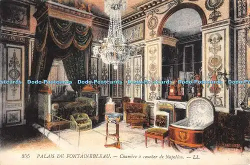 R480367 Palais de Fontainebleau Chambre a Coucher de Napoleon LL 355